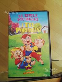 Raro VHS i tre porcellini edizione STARDUST