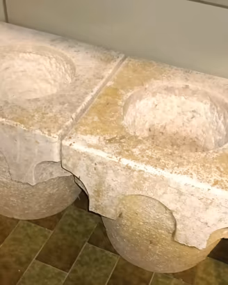 4 vasi in pietra  anni 70 