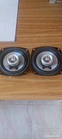 coppia di altoparlanti coassiali per auto.