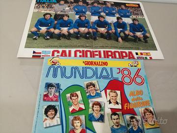 Raro afigurine panini Mexico '86 il Giornalino