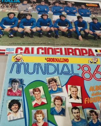 Raro afigurine panini Mexico '86 il Giornalino