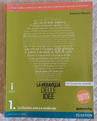 Meraviglia delle idee 1 - 9788839525437