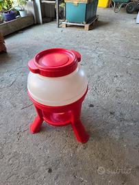 2 mangiatoie a sifone antispreco per pollame 20L