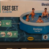 piscina gonfiabile bestway fast set