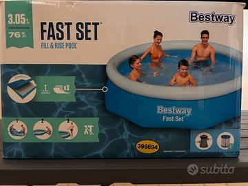 piscina gonfiabile bestway fast set