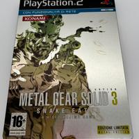 Metal Gear Solid 3 PS2 Metal Edition