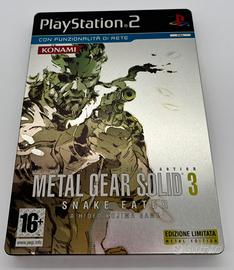 Metal Gear Solid 3 PS2 Metal Edition