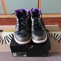 Jordan 1 Mid Marrone Viola