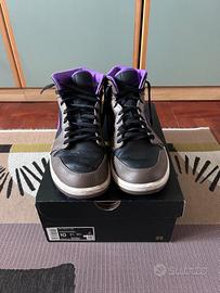 Jordan 1 Mid Marrone Viola