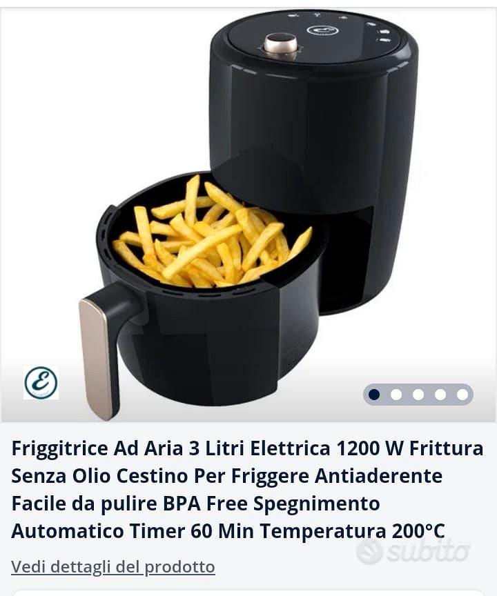 FRIGGITRICE PROFESSIONALE ELETTRICA Ad Aria Calda Air Senza Olio E