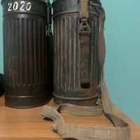 Maschera antigas tedesca ww2 tubo mag wehrmacht