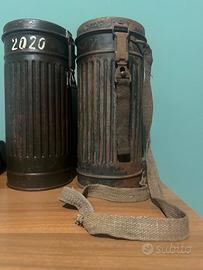 Maschera antigas tedesca ww2 tubo mag wehrmacht