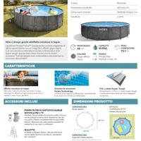 Piscina intex 4,57x1,22