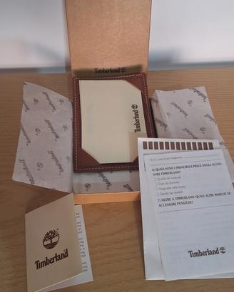 Porta appunti Timberland pelle - NUOVO Full Set