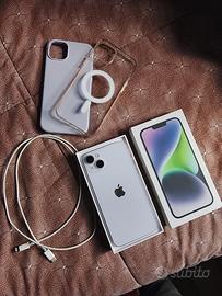 IPHONE 14 PLUS + set completo apple con 0 problemi