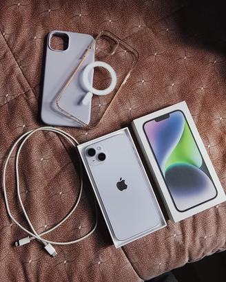 IPHONE 14 PLUS + set completo apple con 0 problemi