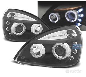 FARI PER RENAULT CLIO 01-05 ANGEL EYES FONDO CCFL 