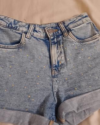 Short Jeans brillantini