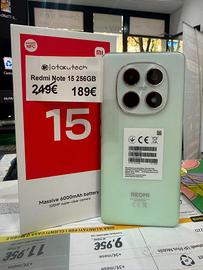 REDMI NOTE 15 5G 256GB PROMO NUOVO