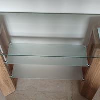 Tavolino consolle rovere chiaro