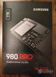 Samsung 980 SSD 1TB NVMe - NUOVO SIGILLATO