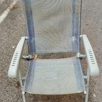 Sedia sdraio pieghevole Dukdalf