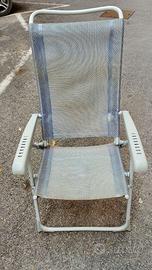 Sedia sdraio pieghevole Dukdalf