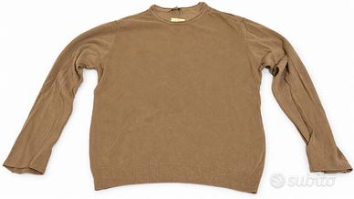 Maglione beige/cammello girocollo