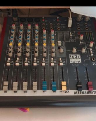 mixer hallen heath zed sixty 10 fx