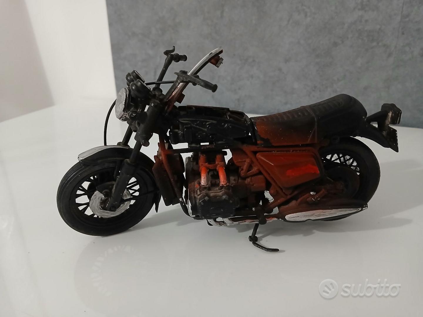 Lot De Motos Miniatures Polistil 1/64 - Honda, Kawasaki, Harley Davidson - Occasion