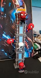 spiderman tower series Marvel completa 
