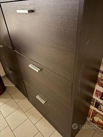 Set Scarpiere Marroni Salvaspazio