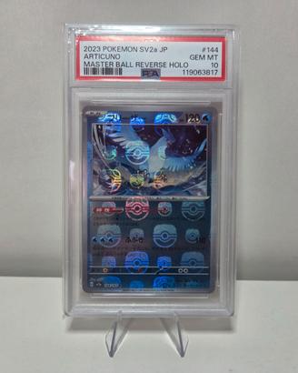 Articuno (xsv2a 144) JAP Master Ball - PSA 10