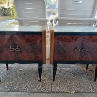 coppia comodini retro'