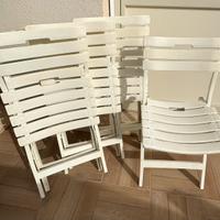 Sedie in Plastica Richiudibili (nr. 4)