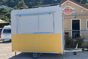 RIMORCHIO CUCINA MOBILE OMOLOGATO