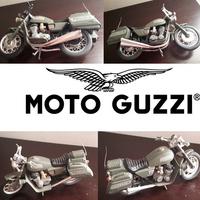 MOTO GUZZI polizia stradale anni '70 di metallo