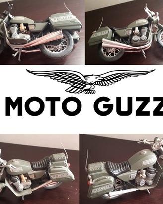 MOTO GUZZI polizia stradale anni '70 di metallo