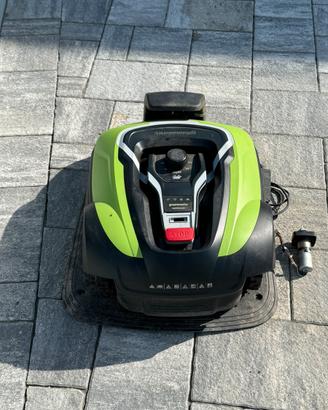 Robot tagliaerba greenworks optimow 15 da riparare