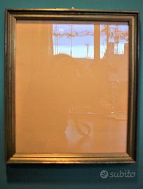 Cornice legno dorato