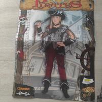 vestito per carnevale pirata