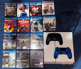 Playstation 4 Fat + 2 Controller + 14 Giochi.