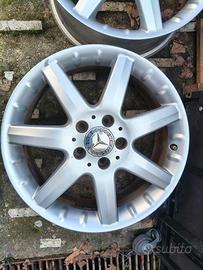 4 cerchi originali Mercedes da 17