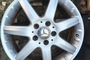 4 cerchi originali Mercedes da 17