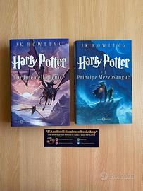 Harry Potter volumi 5-6 prima edizione castello