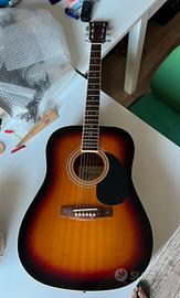 Chitarra acustica elettrificata