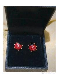 orecchini oro coccinella 🐞