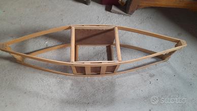 scaldaletto prete in legno