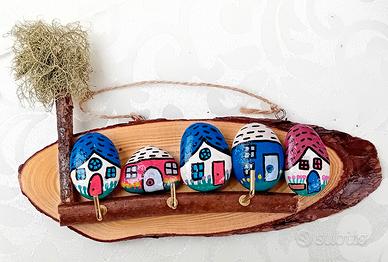 Appendi chiavi dipinto a mano