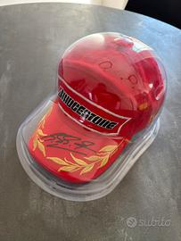 Cappello Ferrari Michael Schumacher podio 1st